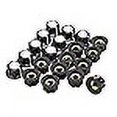 thumbnail image 3 of Electrical Buddy A01 Silver Tone Top Potentiometer Volume Control Rotary Knobs 6mm Shaft Hole 20PCS, 3 of 4