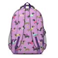 thumbnail image 3 of Colorful Funny Dachshund Backpack for School,Cute School Bag,Schoolbag with Adjustable Shoulder Straps & Padded Back,16.9 Inch, 3 of 5