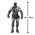 thumbnail image 5 of Fortnite The Foundation Master Grade Series - Deluxe 4 inch Figure with Light Up Armor, Face Plates, and Accessories, 5 of 7