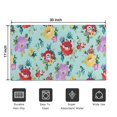 thumbnail image 5 of Pioneer Flower Floral Print Pattern Door Rugs,Washable Non Slip Door Mats Indoor,Decorative Door Mats,Entry Mat Indoor for Entrance,Bedroom,Kitchen,Bathroom,17"x30", 5 of 6