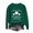 Green, variant on WREESH Womens Crewneck Sweatshirts St. Patrick's Day Sweatshirts Shamrocks Printed Graphic Sweatshirts Loose Fit Long Sleeved Tops Pullover Sweatshirts Green