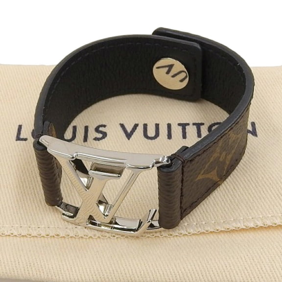 Pre-Owned Louis Vuitton Monogram Hockenheim Bracelet M6141 19 LV