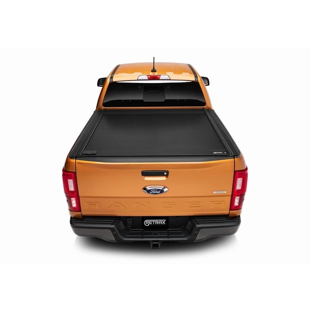 Retrax Tonneau Cover 60338 RetraxONE MX; Manual Retractable; Low Profile; Matte Black; Polycarbonate; Key Lockable