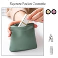 thumbnail image 2 of Bolsa de Maquillaje Pequeña de 3 Piezas para Bolso, Organizadores de Bolso de Impermeables para el Interior del Bolso, Bolsa Organizadora con A Presión, 2 of 5