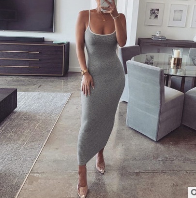 Sleeveless Maxi Dress Summer Fashion 