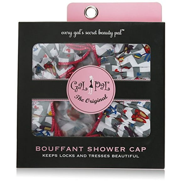 Bath Accessories Bonnet de Douche Bouffant, Chaussure Fashionista