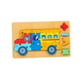 thumbnail image 4 of Rompecabezas de números, rompecabezas de madera para niños, juguete de clasificación de formas y colores, desarrollo temprano Auto, 4 of 9