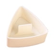 thumbnail image 3 of Molde triangular para hacer bolas de arroz, caja bento portátil multifuncional para almacenar alimentos en el hogar, molde triangular para hacer sushi Beige, 3 of 8