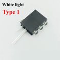 thumbnail image 3 of Portalámparas de tres orificios F3/3 mm, 10/50 unidades, LED, base fija para PCB, pie doblado de 90 grados, indicador F3, con 3 orificios, 3 of 5