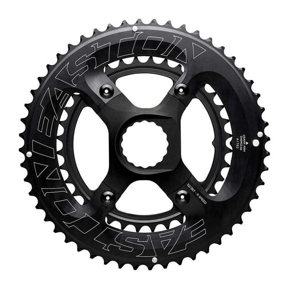 Easton, 4 Bolt, 52T Chainring, 11sp, BCD: 64/104, Aluminum, Black
