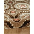 thumbnail image 3 of Linon Home Décor Hi Lo Area Rug Collection, Brown and Beige, 2' x 3', 3 of 7