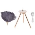 thumbnail image 4 of Lámpara de escritorio de plumas, lámpara de mesa de plumas Lámpara de mesa USB Lámpara de mesa de plumas Funcionalidad inteligente, 4 of 8