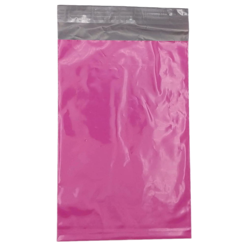 200 7.5" x 10.5" HOT PINK POLY MAILERS ENVELOPES BAGS FREE Shipping SELF SEAL 