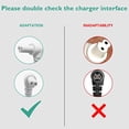 thumbnail image 4 of Cargador Lnauy compatible con aspiradoras de mano Black and Decker HHVJ315JD10 / HHVJ315JMF71 / HHVK320J61 / HHVK320J10 / HHVK320JZ01 Dustbuster Smartech 90602522-01 N561340 Cable de alimentación de, 4 of 5