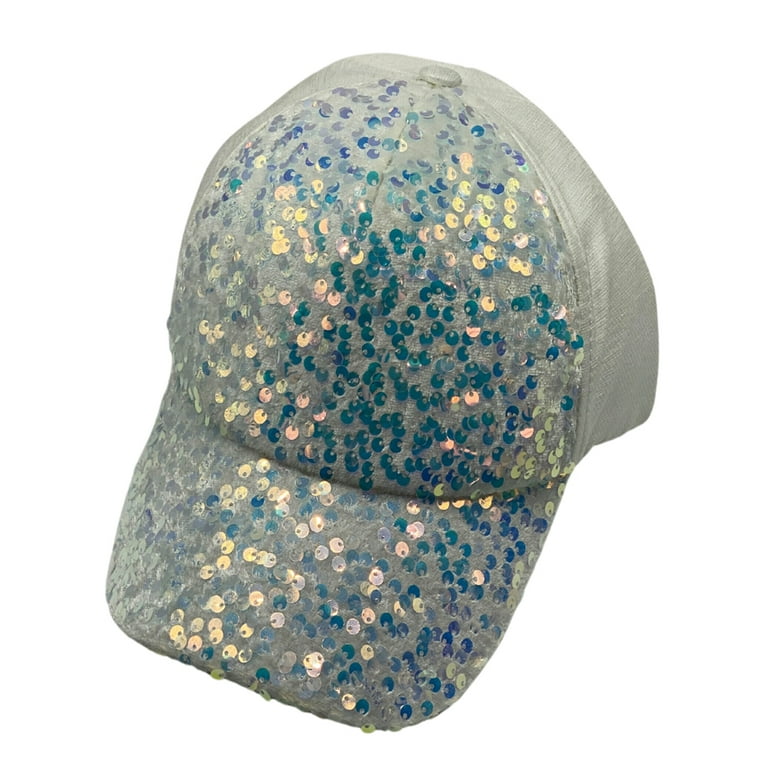 Sequined Trucker Hat for Men Women Plain Soft Hip Hop Baseball Caps  Headwear Low Profile Funny Sun Hat Unisex Gifts, Silver, One Size :  : Clothing, Shoes & Accessories