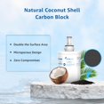thumbnail image 3 of FilterLogic DA29-00003G Replacement Refrigerator Water Filter, Compatible with Samsung DA29-00003G, DA29-00003B, RSG257AARS, RFG237AARS, DA29-00003F, HAFCU1, RFG297AARS, RS22HDHPNSR, WSS-1, 3 Pack, 3 of 8