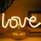 thumbnail image 4 of LED Valentine's Day Shape Light Decoration Valentine's Day Color Light USB Round Base Neon Light, 4 of 6