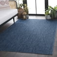 thumbnail image 3 of SAFAVIEH Beach House Lauressa Solid Indoor/Outdoor Area Rug, Blue, 5'3" x 7'6", 3 of 16