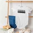 thumbnail image 4 of Periodical Napper Science Nerd Romper Boys or Girls Infant Baby Brisco Brands 6M, 4 of 6