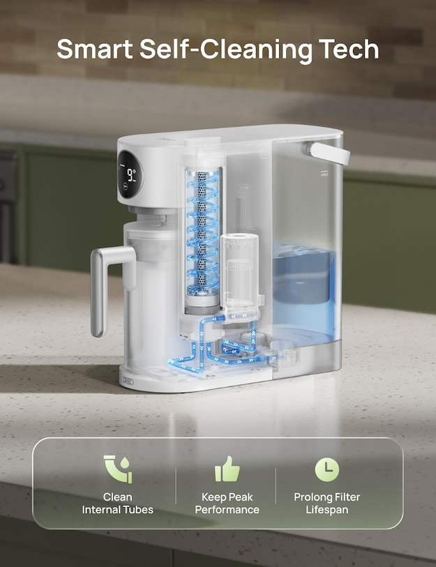 DREO Countertop Water Filter with 7-in-1 Reverse Osmosis System