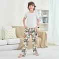 thumbnail image 6 of CROPD Animal Giraffe Pajamas Pants Soft Long Pajama Bottoms Lounge Sleep Pants Size S-XL, 6 of 8