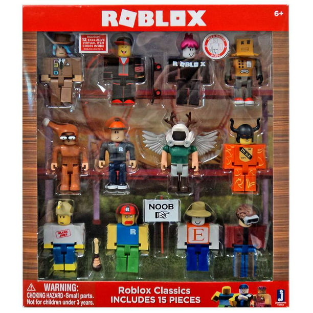 Roblox Classics Action Figure 12 Pack Walmart Com Walmart Com - roblox figures champions 6 pack toys and accessories
