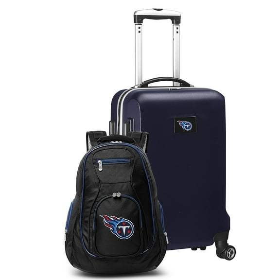 MOJO Navy Tennessee Titans 2-Piece Backpack & Carry-On Set