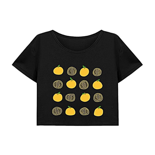 Camiseta corta para mujer, suave, transpirable, sencilla, para viaje a la playa M