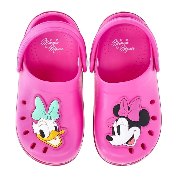 Disney Toddler Girls Minnie Mouse and Daisy Duck Clog Sandals