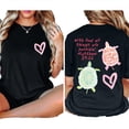 thumbnail image 2 of With God All Things Are Possible Matthew Christian Graphic Casual T-Shirt for Men and Women, 2 of 6