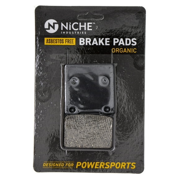 Niche Rear Brake Pad Set for Suzuki GSXR750 Organic Motorcycle 519-KPA2483D