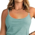 thumbnail image 6 of Womens Sexy Spaghetti Strap Dress Sleeveless Crew Neck Ruched Wrap Summer Cami Short Dresses, 6 of 6
