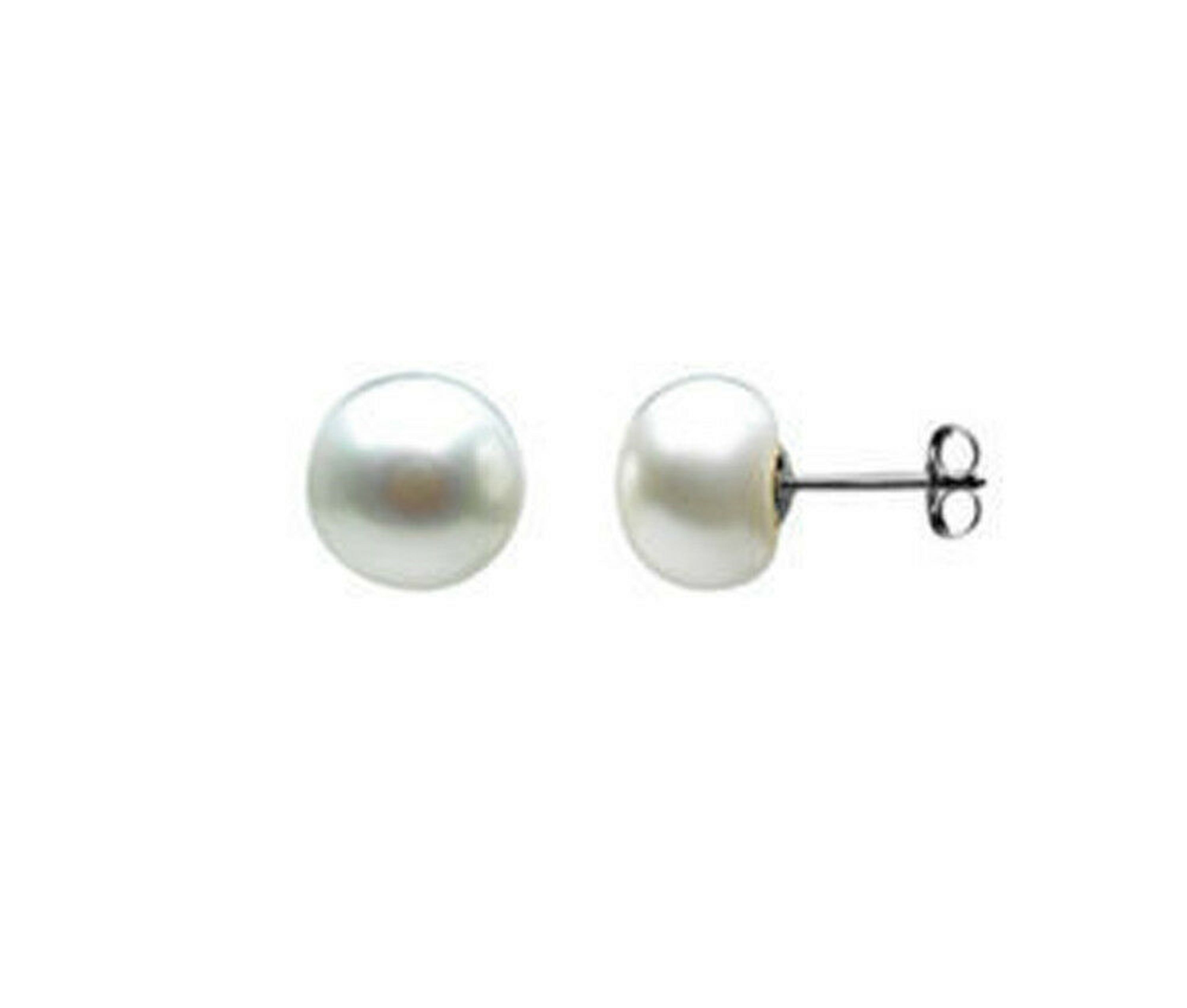Wholesale 6 Pairs 7-8mm Multicolor Akoya Cultured Pearl 925 Silver Stud Earrings