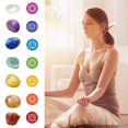 thumbnail image 4 of Crystal Healing Stone Crystal Seven Chakra Miner Ornament Irregular Shaped Crystal Agate Ornament, 4 of 6