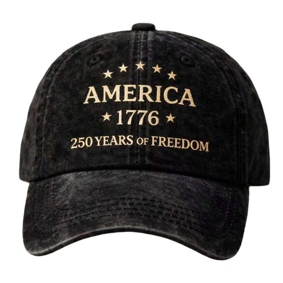 USA 250th Anniversary Baseball Cap America 1776 250 Years Freedom Vintage Style Hat Adjustable Unisex Casual Outdoor Wea