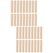 200 Pack Wooden Clothespins Vintage Dolly Clothes Pegs for Craft Laundry Peg Outdoor Clothesline