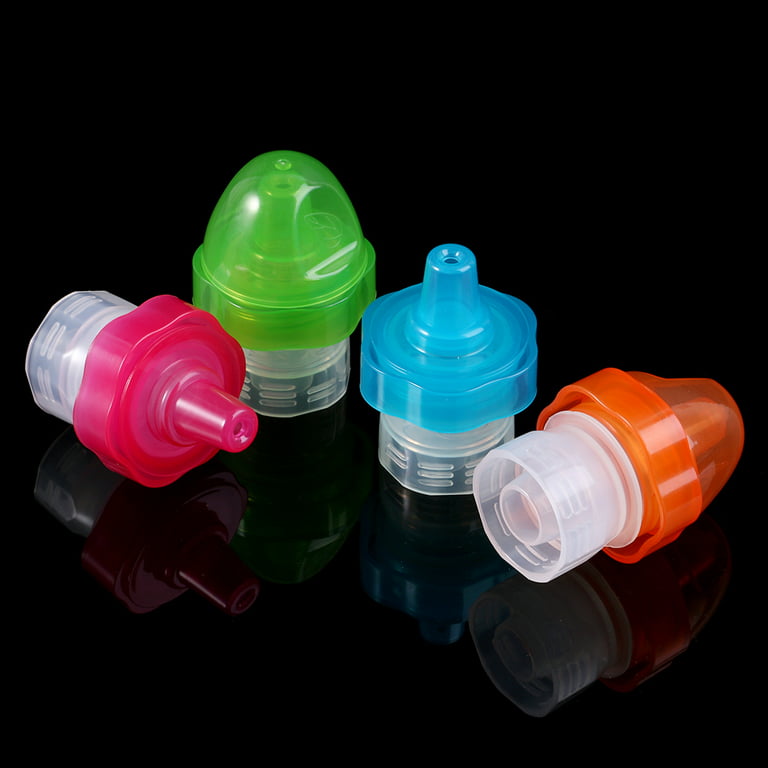 SPHET Bottle Adapter Baby Kids Drinking Device Nipple Leaf Proof Portable Cap  Water Bottles Supplies For Children Travel Outdoor Prevent Choke 