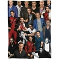 thumbnail image 3 of Ryan Reynolds Blanket Soft and Warm Lightweight Fluffy Throws Blankets Rug Carpet Gift for Beach Yoga Bedroom Living Room Decoration Sofa Camping Trip Dorm Decor All Season, 3 of 6