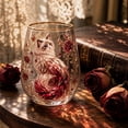 thumbnail image 7 of Tuvgenk Crystal Whisky Glass 420ml Hand-Blown Cat Motif Tumbler with Gold Rim Gift Boxed for Collectors, 7 of 7