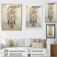 thumbnail image 4 of Designart "Beige Enchanted Dreamcatcher" Dream catcher Wall Decor, 4 of 7