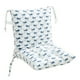 thumbnail image 2 of YiJuHui High Back Chair Cushion with Straps, Tufted Patio Cushion, Water-Resistant Rocking Chair Pad, Comfortable Replacement Cushion for Outdoor Furniture, Porch Swing, and Indoor Seating, 2 of 7