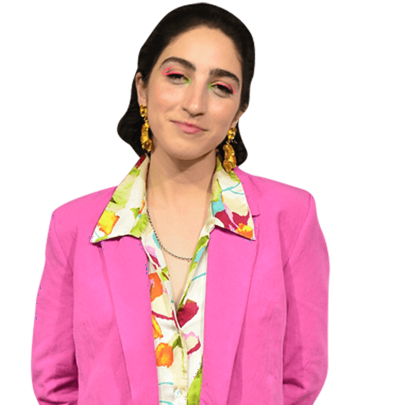 Emily Estefan (Pink) Half Body Buddy Cutout