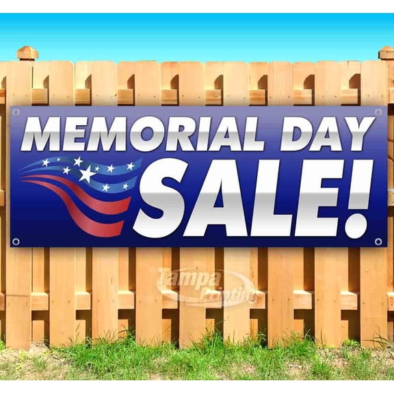 Memorial Day Sale! 13 oz Vinyl Banner With Metal Grommets