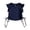 shirts 4#Navy, variant on WAYUTE Girls Top with Tie Flutter Sleeve Solid Color Drawstring Basic Tee for Toddler Kids Versatile Casual Outdoor