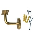 thumbnail image 6 of TISHITA 6Pcs Banister Support Stairs Hand Rail Brackets with Screws Office Outdoor Indoor Stairways Handrail Staircase Fixed Handrail 6 cmx8 cm, 6 of 8