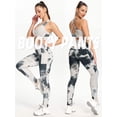 thumbnail image 2 of Women's Scrunched Workout Leggings Textured Tie Dye Booty Yoga Pants Ruched Butt Lifting Leggings with Pockets, 2 of 5