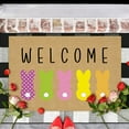 thumbnail image 2 of New Hot Easter Floor Mats Polyester Material Wear-Resistant Non-Slip Eco-Friendly Unique Design Easy to Clean for Doorways Kitchen Living Room Easter Decor, 2 of 4