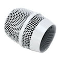 thumbnail image 1 of Ball Head Mesh Microphone Grille, Anti Dent Microphone Head Replacement Reduce Popping Sounds  For Mic Repairing, 1 of 8