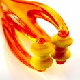 thumbnail image 2 of 2 Pieces Orange Finger Joints Massager Hand Handheld Blood Circulation Tool Stress Relief Plastic Care Relax Double Rubber Roller Massage, 2 of 7