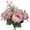 Mauve, variant on Admired By Nature 10 Stems Faux English Rose Bud Bouquet, Ivory